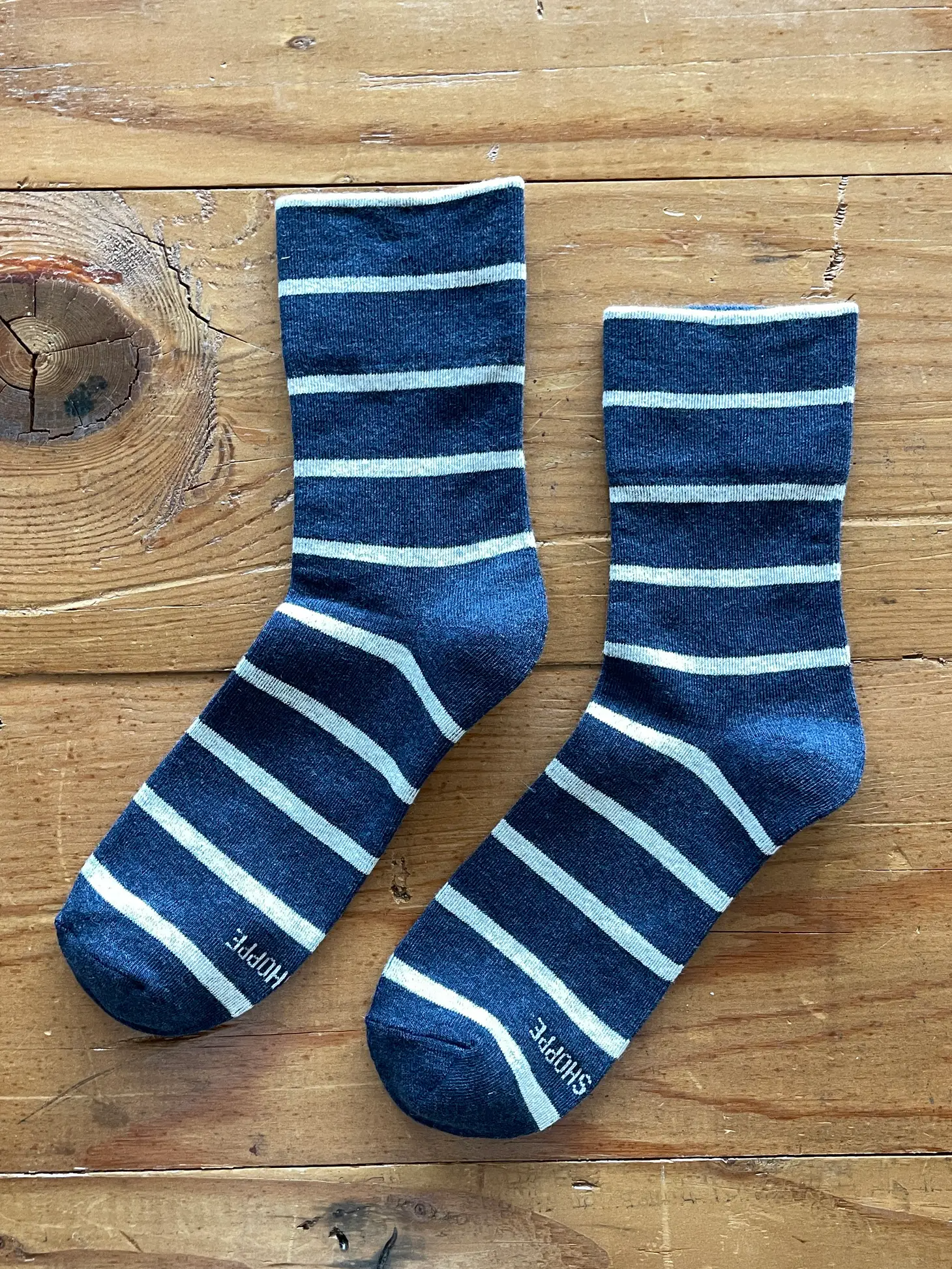 Wally Socks in Marine