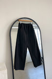 Long Arc Pants - Black Canvas