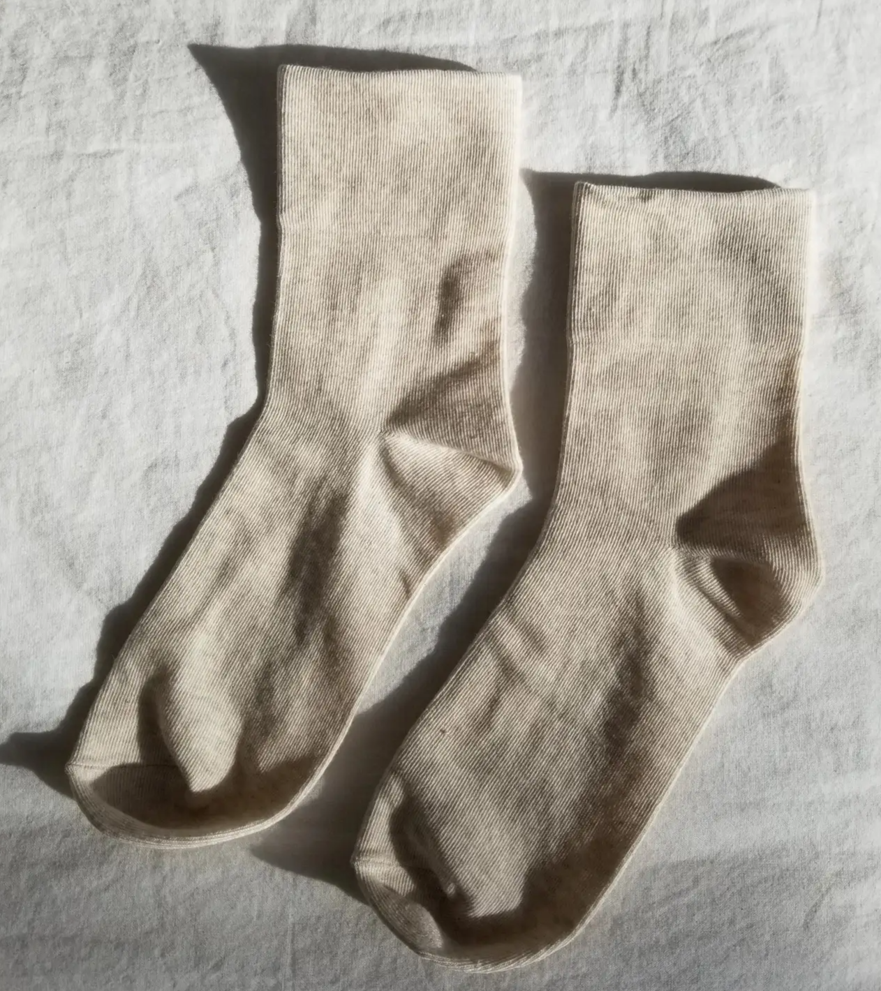 Sneaker Socks in Oatmeal